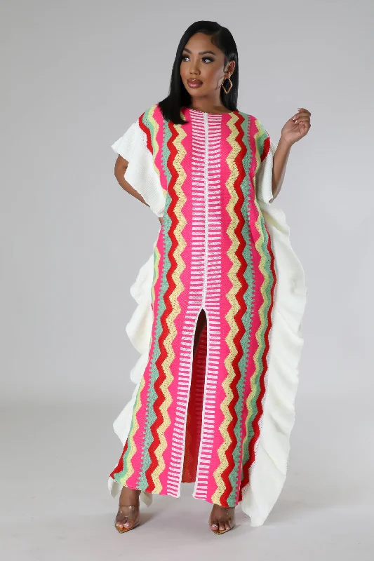 Piñata Poncho Dress