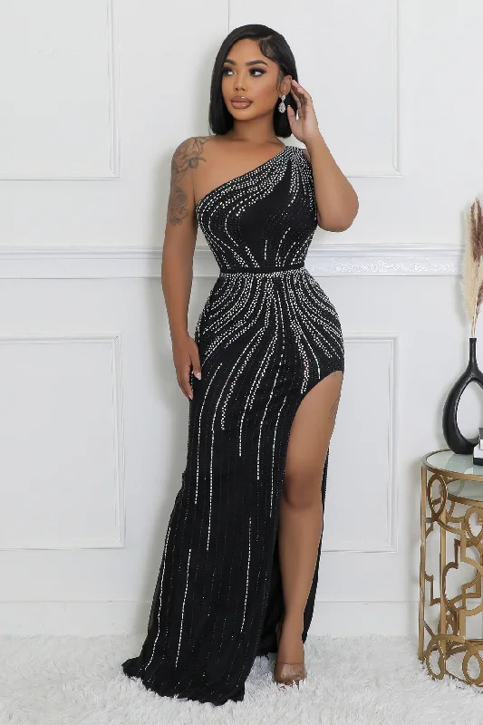 Ebony Elegance Dress