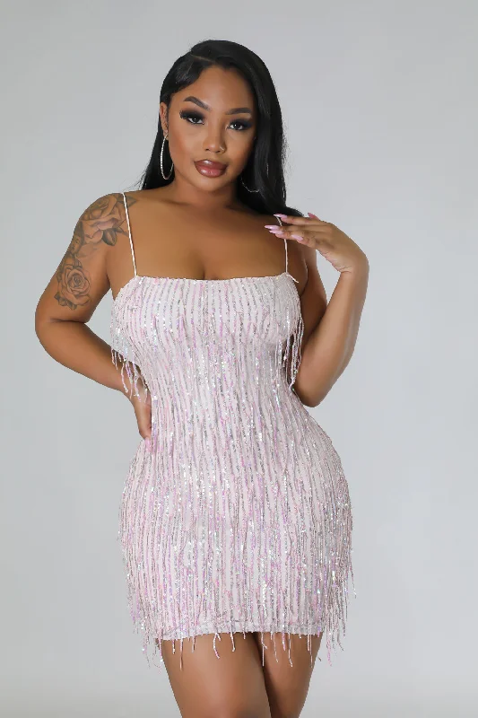 Glistening Baddie Dress