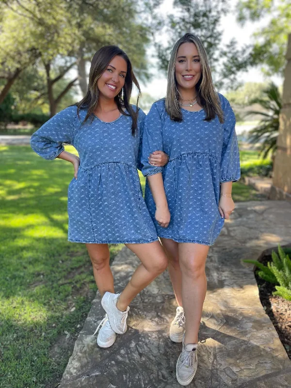 Alexa Denim Dress